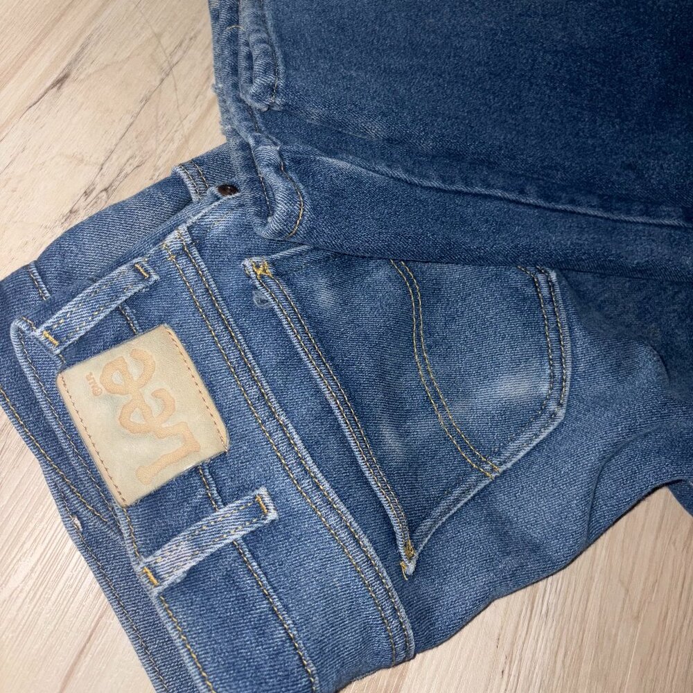 Vintage Lee Faded Medium Wash Jeans 36 x 32